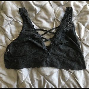 Black Strappy Bralette